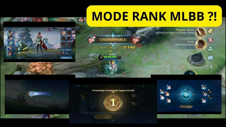 ADA MODE RANK DI MLBB?! BAGAIMANA CARA MEMAINKANNYA?