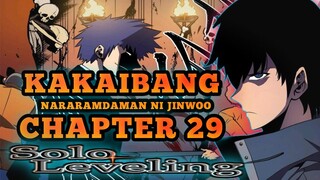 Solo Leveling Chapter 29 | Kakaibang Nararamdaman ni Jinwoo | Tagalog Anime Review