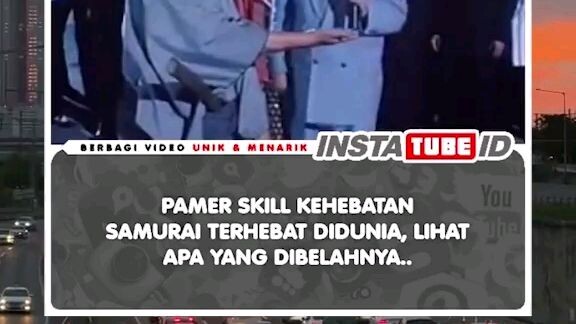 PAMER SKILL SAMURAI TERHEBAT DI DUNIA😂