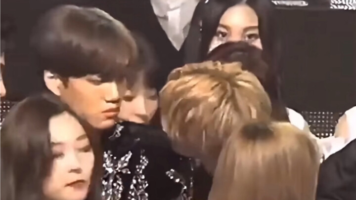 BTS and EXO in the same frame
