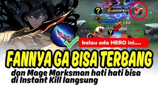 Begitu Lv 4 fany langsung ga berkutik, hero boleh Old tapi DAMAGEnya boleh diadu sama Aldous