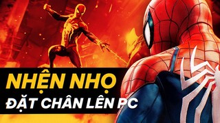 Giả Lập Đu Tơ 60FPS - MARVEL'S SPIDERMAN (PC) với Inzone H9 | PHÊ game "PHÁN"