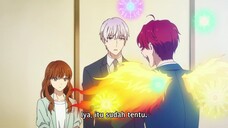 Koori Zokusei Danshi to Cool na Douryou Joshi episode 5 Subs Indo