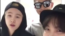 BTS RM&SUGA&j-hope @ALL FORCE ONE 20150920 2057