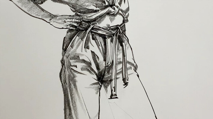 Dạy vẽ ký họa: Hãy mạnh dạn thử nghiệm những nét dài