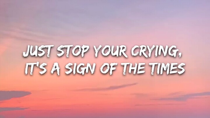 sign of the times by harry style