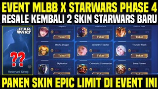 EVENT MLBB x STARWARS PHASE 4 RILIS ! KLAIM SKIN EPIC LIMIT PAKAI TIKET & DIJAMIN DAPAT SKIN GRATIS