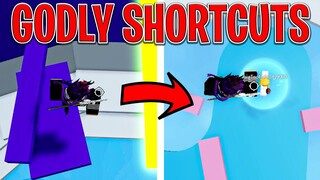 Insane Godly Shortcuts!  Tower of hell *NEW GODLY SHORTCUTS*