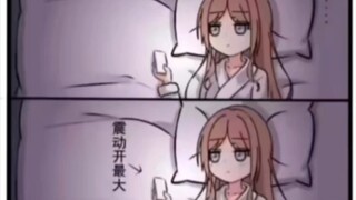 Vibration set to maximum