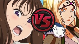 Tsunade vs diane