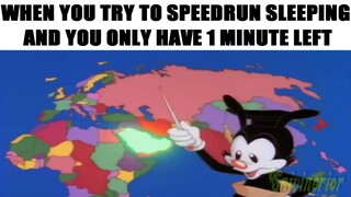 Sleeping Speed Run