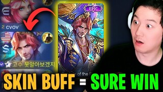 Spam to play Clint! New skin Captain of the Reefs | Mobile Legends