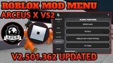 [UPDATED]💥Roblox Mod Menu Arceus X V52 "Admin Commands" V2.501.362 With 53 Features Latest Apk!!!