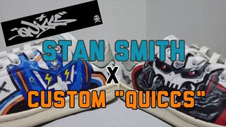 STAN SMITH ADIDAS | CUSTOMIZ "QUICCS TEQ 63"