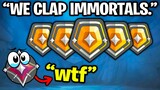 5-Stack Gold team SWEARS they'll CLAP Immortals...