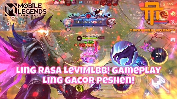 [ TA ] LING RASA LEVIMLBB ⁉️ GAMEPLAY LING GACOR PESHEN! - MOBILE LEGENDS