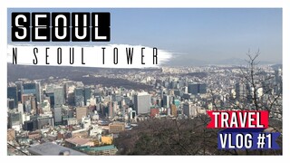 arriving in Seoul // N Seoul Tower visit, Hobi's birthday event & Room tour