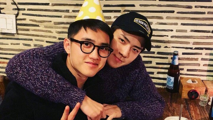 190112 Sehun & Kyungsoo Birthday Gratitude Livestream (Chinese Subtitles)