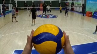 【排球第一视角】主攻是生活 副攻是生存