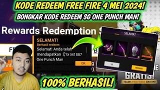 KODE REDEEM FREE FIRE TERBARU 4 MEI 2024 HARI INI - KODE REDEEM FF TERBARU 4 MEI 2024