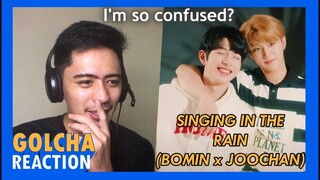 REACTION to GOLDEN CHILD - Singing In The Rain (by JooChan & BoMin)