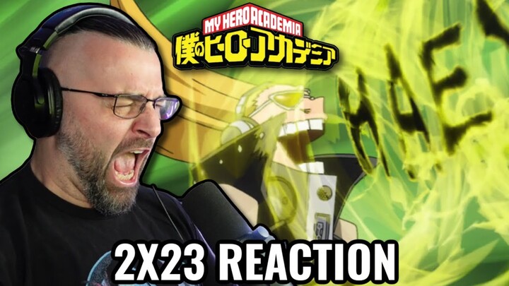 MY HERO ACADEMIA 2X23 REACTION ''Stripping the Varnish'' Boku No Hero Academia