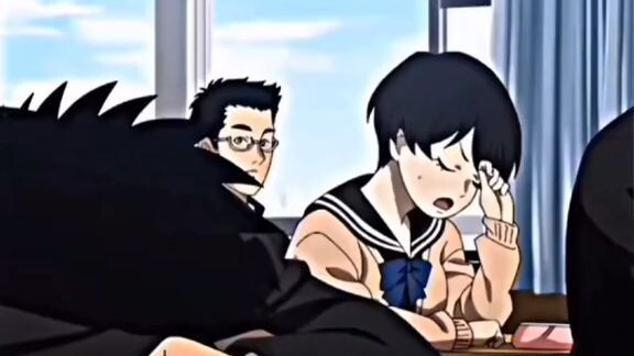 the way he drop out the window