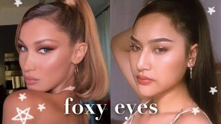 HOW TO GET FOXY EYES LIKE BELLA HADID'S (without surgery)