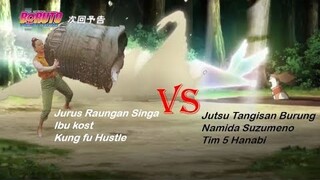 Jutsu Tangisan Namida mirip dengan Jurus Auman Singa milik ibu kost Kung fu Hustle !!!