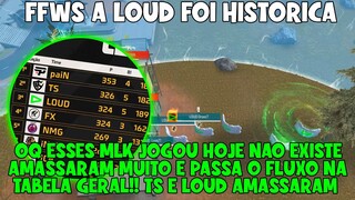 LOUD JA PASSOU VOADO O FLUXO NA FFWS E AMASSA MUITO HOJE JUNTO COM A TS SÓ DEU ELES!!!