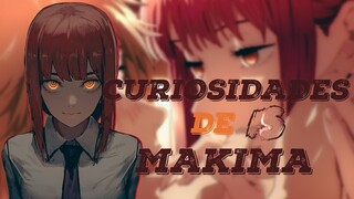 7 CURIOSIDADES que NO SABIAS de MAKIMA - CHAINSAW MAN