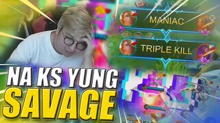 NA KS YUNG SAVAGE KO!!