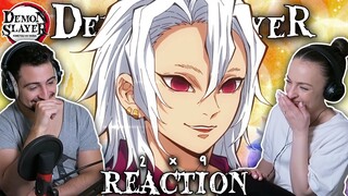 Demon Slayer 2x9 REACTION! | "Infiltrating the Entertainment District"