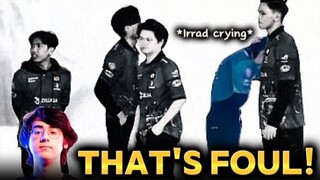 Fwydchickn REACTION to RRQ Irrad GETTING EMOTIONAL after LOSING to GEEK FAM in MPL ID PLAYOFFS...