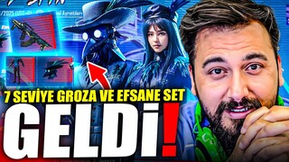 BEDAVA 7 SEVİYE GROZA VE EFSANE SET GELDİ! | PUBG MOBILE