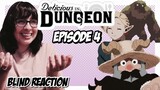 SO MUCH RESPECT FOR SENSHI! | Delicious in Dungeon Episode 4 (BLIND REACTION)