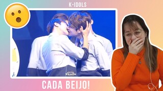 REAGINDO À 'K-IDOLS SE BEIJANDO NO PALCO'