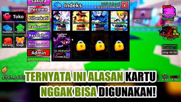 🤯 TERNYATA INI ALASAN KARTU ANIME TIDAK BISA DIGUNAKAN!