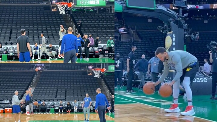 Warriors Practice In Boston / Steph Lock-In For Game 6 🔥