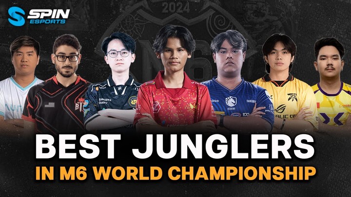 BEST JUNGLERS IN M6 WORLD CHAMPIONSHIP! WHO IS BEST JUNGLER?