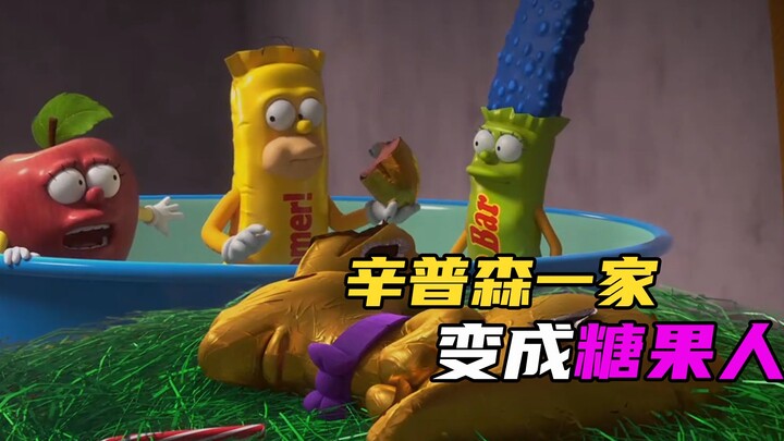 Keluarga Simpson berubah menjadi manusia permen dan hampir dimakan. Bart menghancurkan mainan-mainan