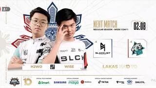 NXPE VS BLACKLIST | MPL PH S10 | WEEK 1 DAY 1 | GAME 3