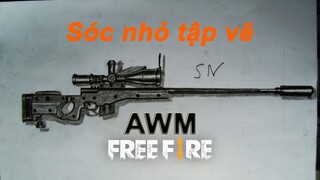 Vẽ AWM Cực Đơn Giản Cực Ngầu [30 Ngày] Thách Thức Học Vẽ