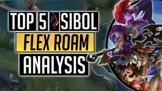 Top 5 Flex Roam Analysis - Sino Ba Ang Mga Flex Tank Ngayon Sa META / Mobile Legends Tutorial 2022