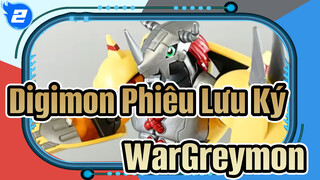 Digimon Phiêu Lưu Ký|【Youtube】Figure-rise Standard phóng đại Machinedramon：WarGreymon_2