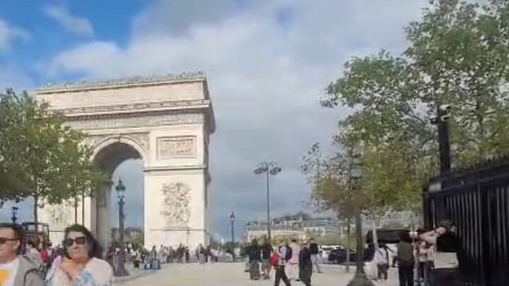 pelas ruas da frança