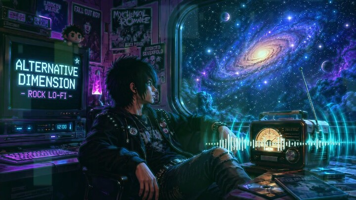 2000s Alt-Rock Lo-Fi Vol. 4 🌌 1 Hour Nostalgic Emo Beats for Focus