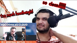VOCODAH vs CLOUD I Grand Beatbox Battle Online 2020 I SEMI FINAL REACTION