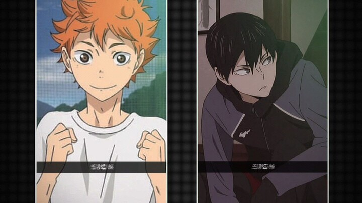 Hinata×Kageyama ,,Haikkyu dulu gk sie