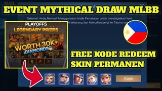EVENT MYTHICAL DRAW MOBILE LEGENDS!!! FREE KODE REDEEM SKIN PERMANEN - MLBB